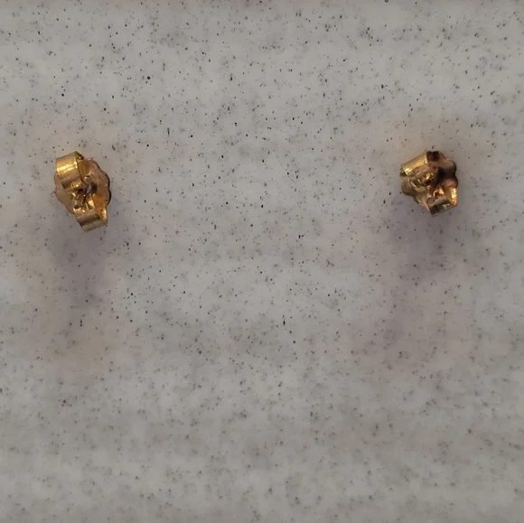 Vintage Zipper Pull Earrings - Picture 4 of 5